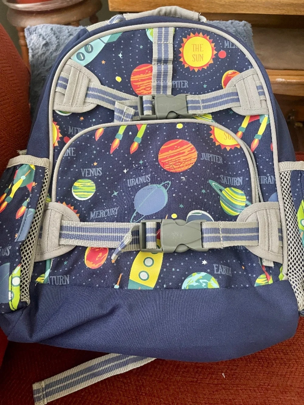 Solar System Plants Rockets Space Pottery Barn Kids Mackenzie Large Backpack